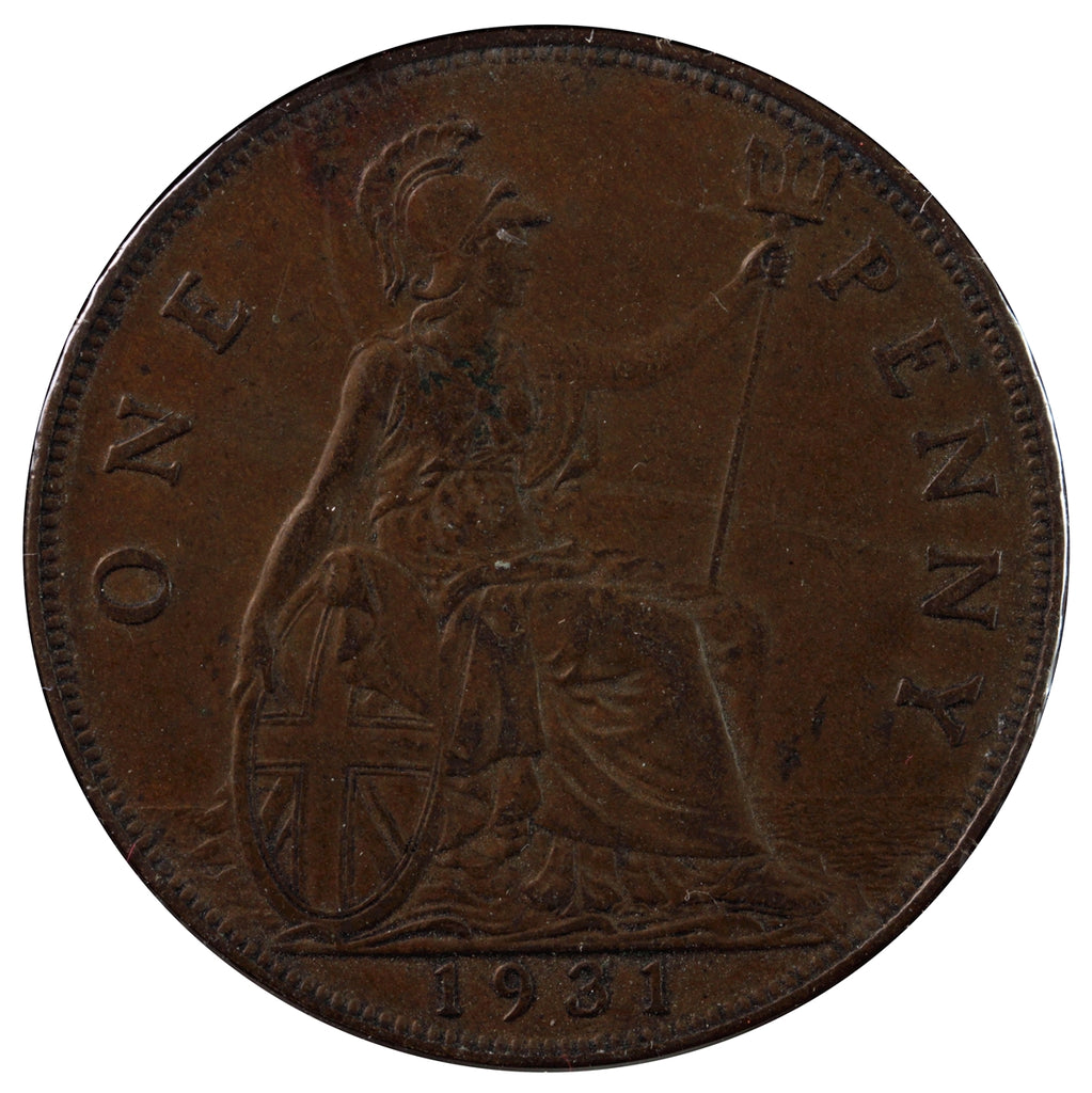 Great Britain 1931 Penny VF-EF (VF30)