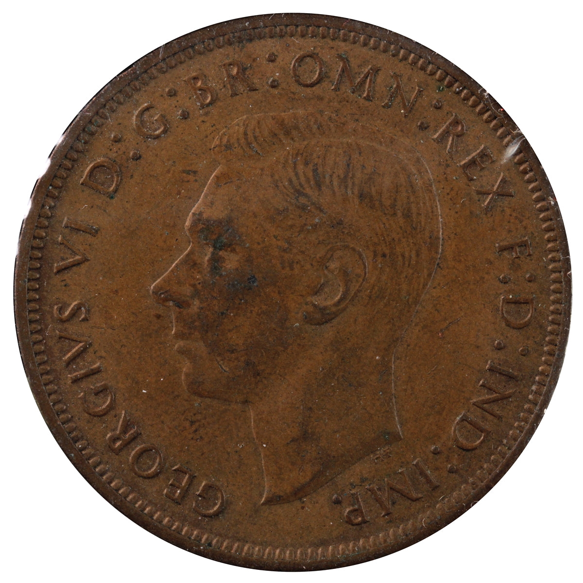 Great Britain 1940 Penny EF-AU (EF45)