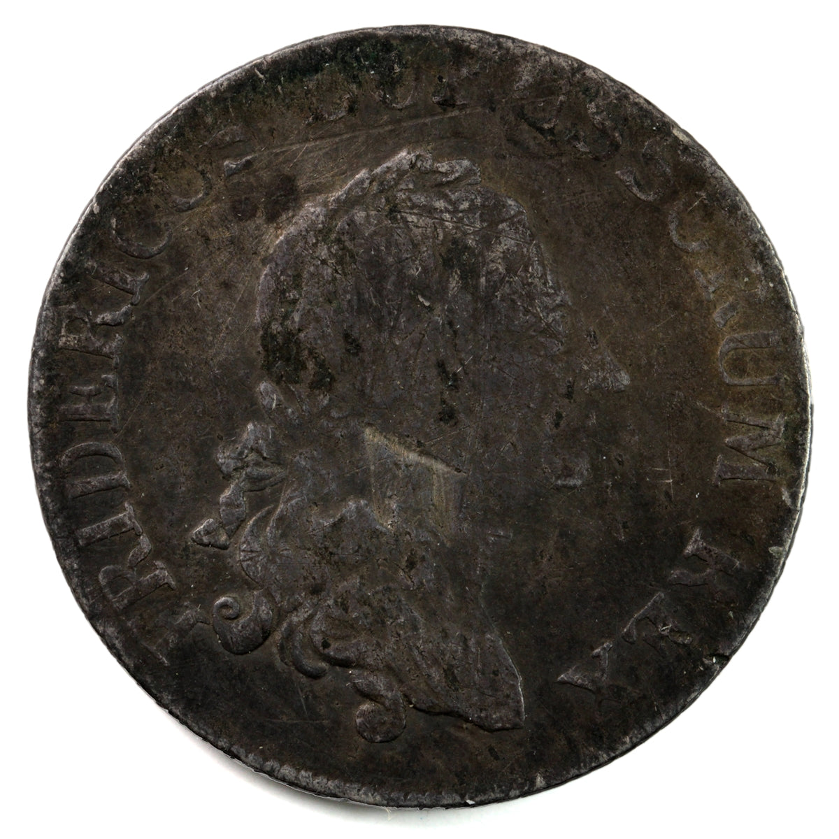 German States 1786B Prussia 1/3 Thaler F-VF (F15) $