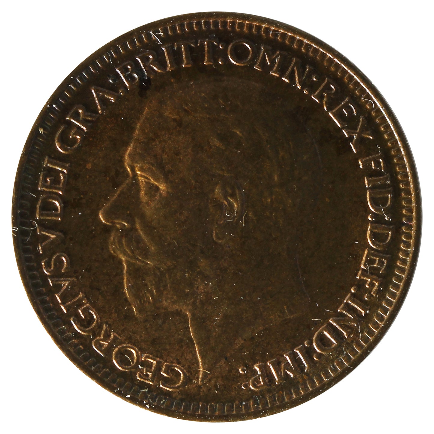 Great Britain 1929 Farthing UNC+ (MS62)