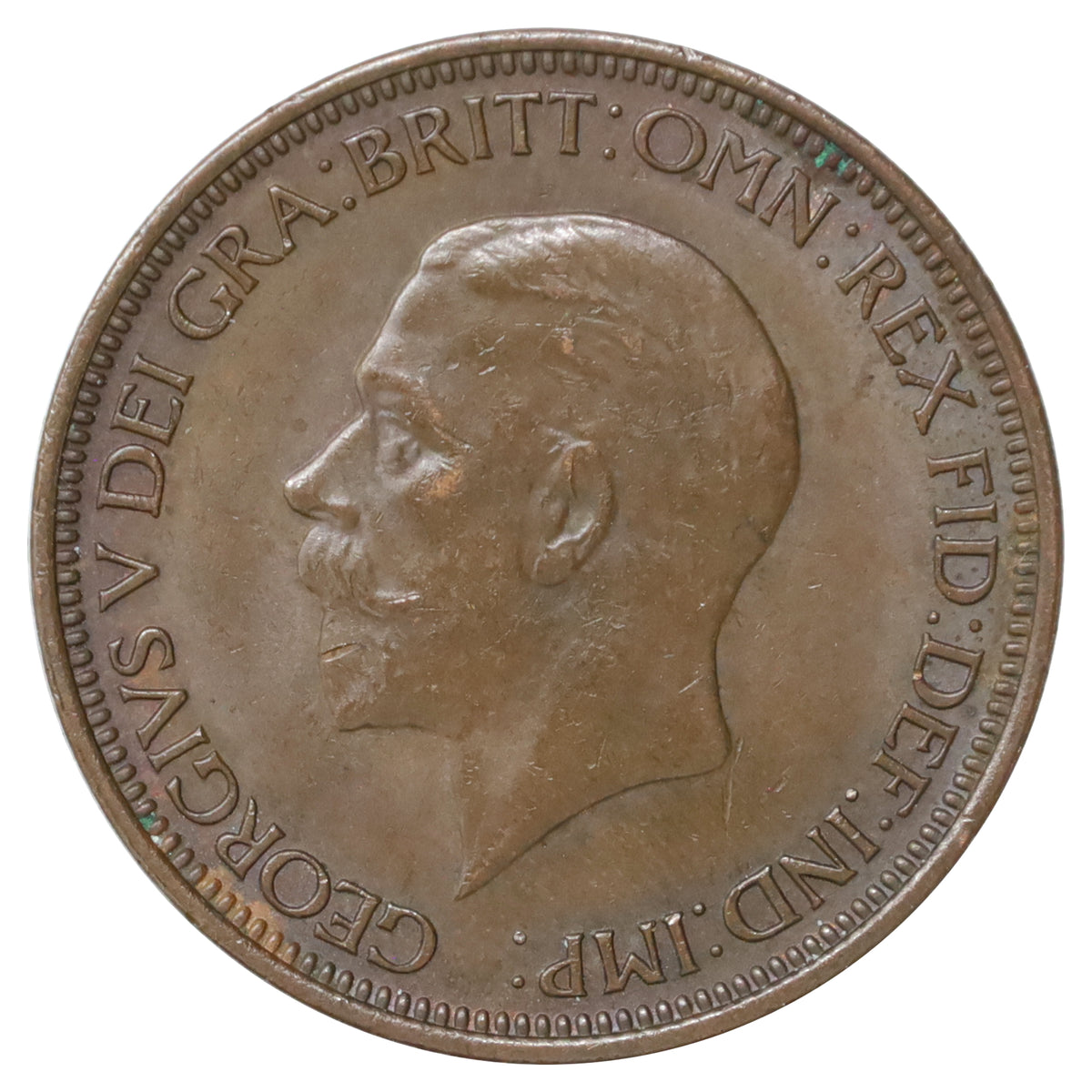 Great Britain 1936 1/2 Penny Almost Uncirculated (AU50)