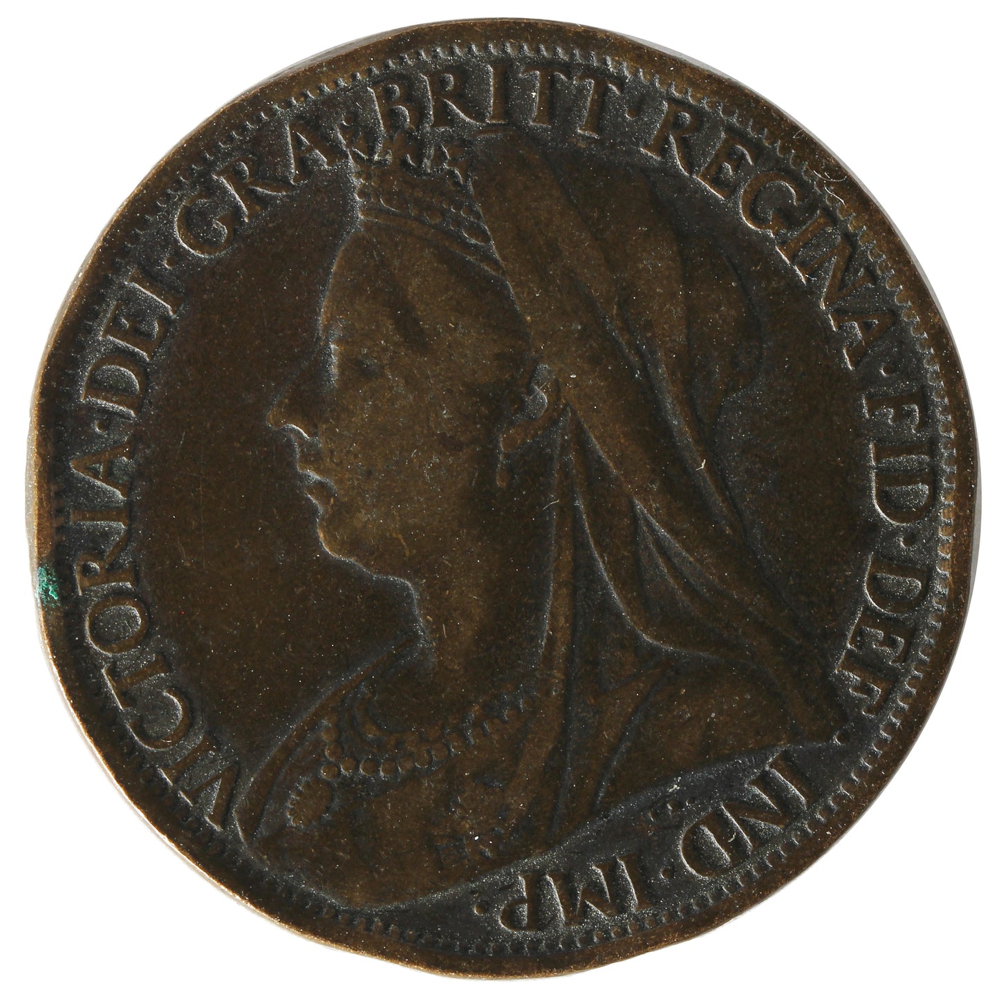Great Britain 1897 Penny VF-EF (VF30)