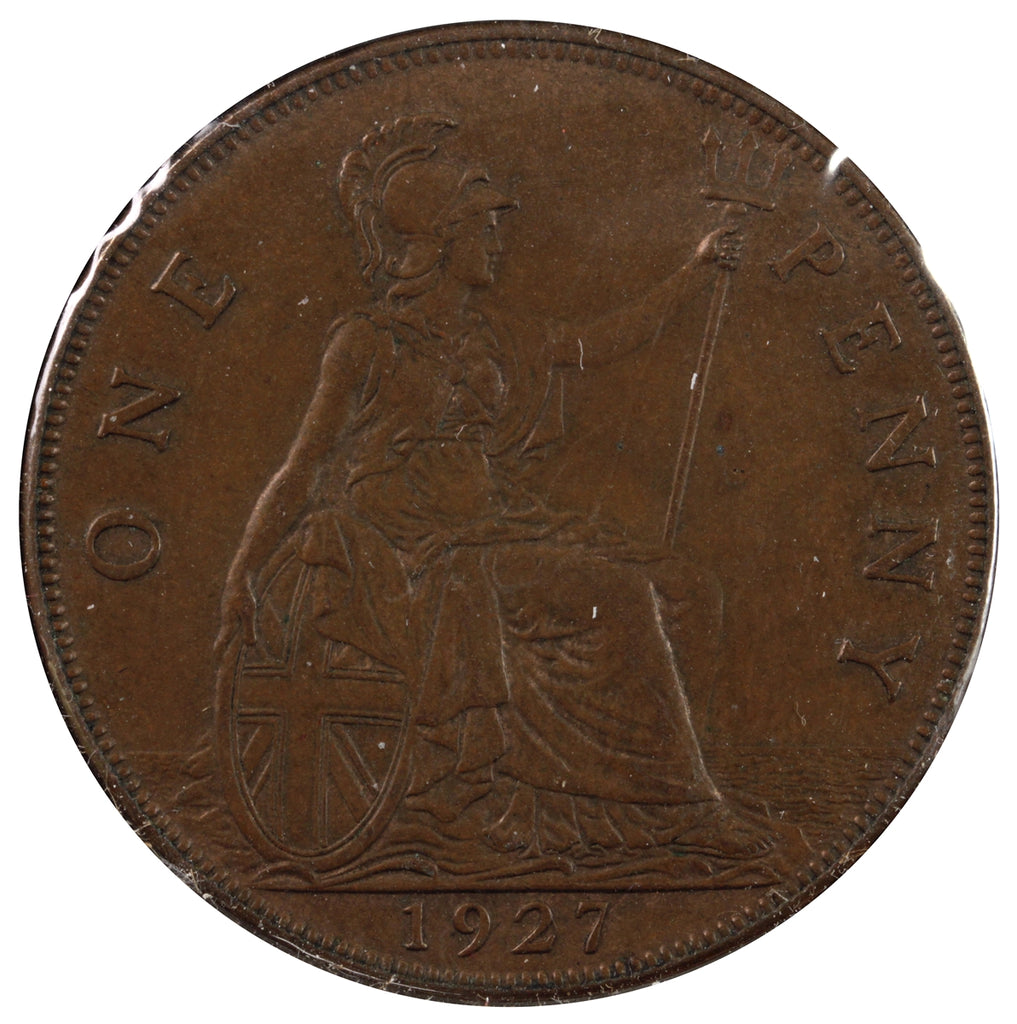 Great Britain 1927 Penny EF-AU (EF45)