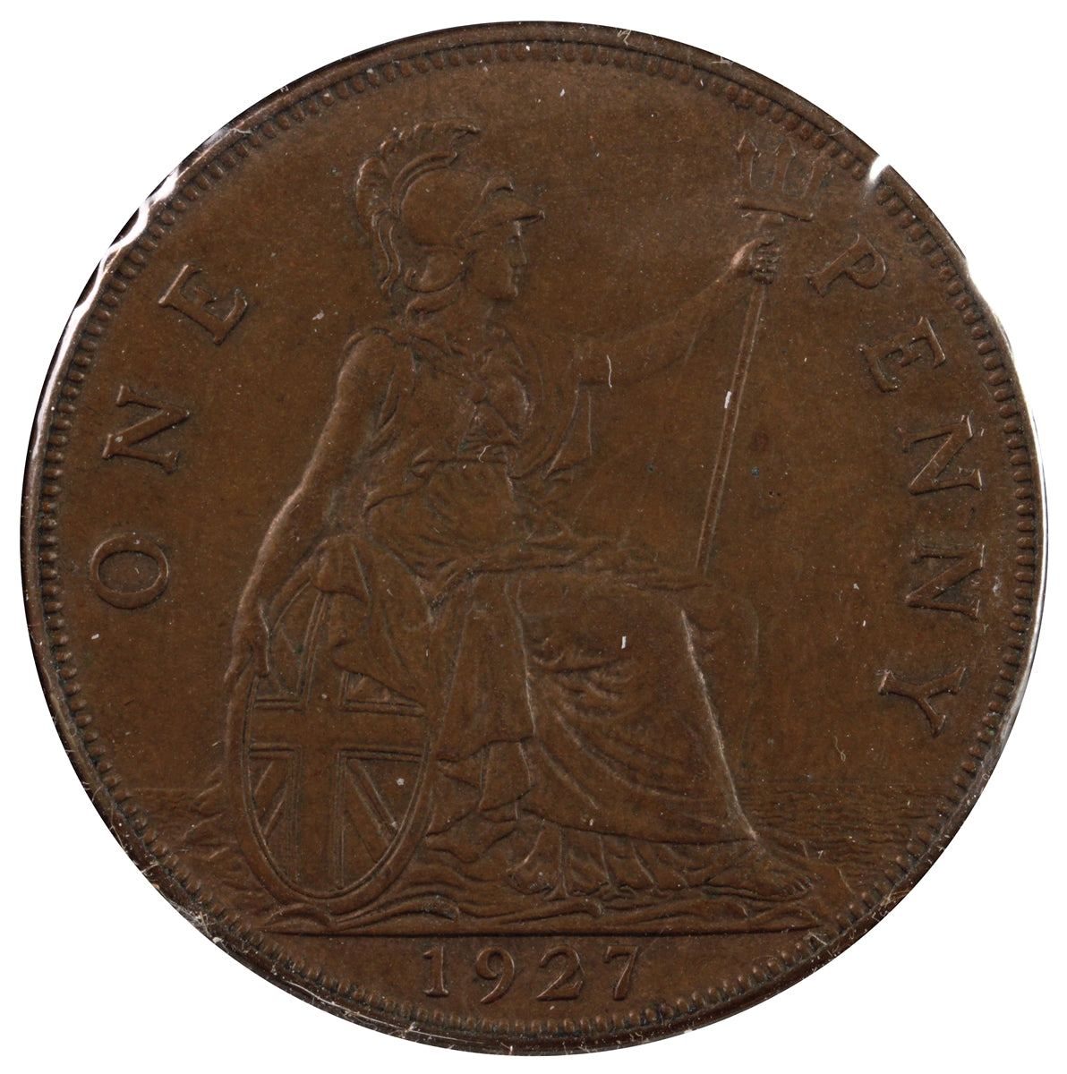 Great Britain 1927 Penny EF-AU (EF45)