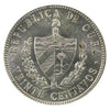 Cuba 1948 20 Centavos Uncirculated (MS60)