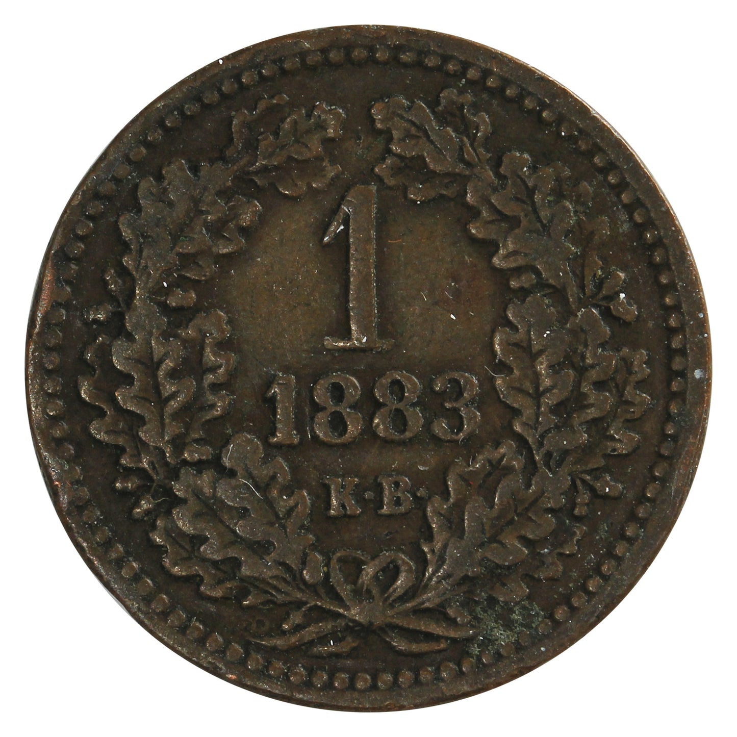 Hungary 1883KB Krajczar Very Fine (VF20)