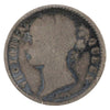 India 1840 1/4 Rupee VG-F (VG10)