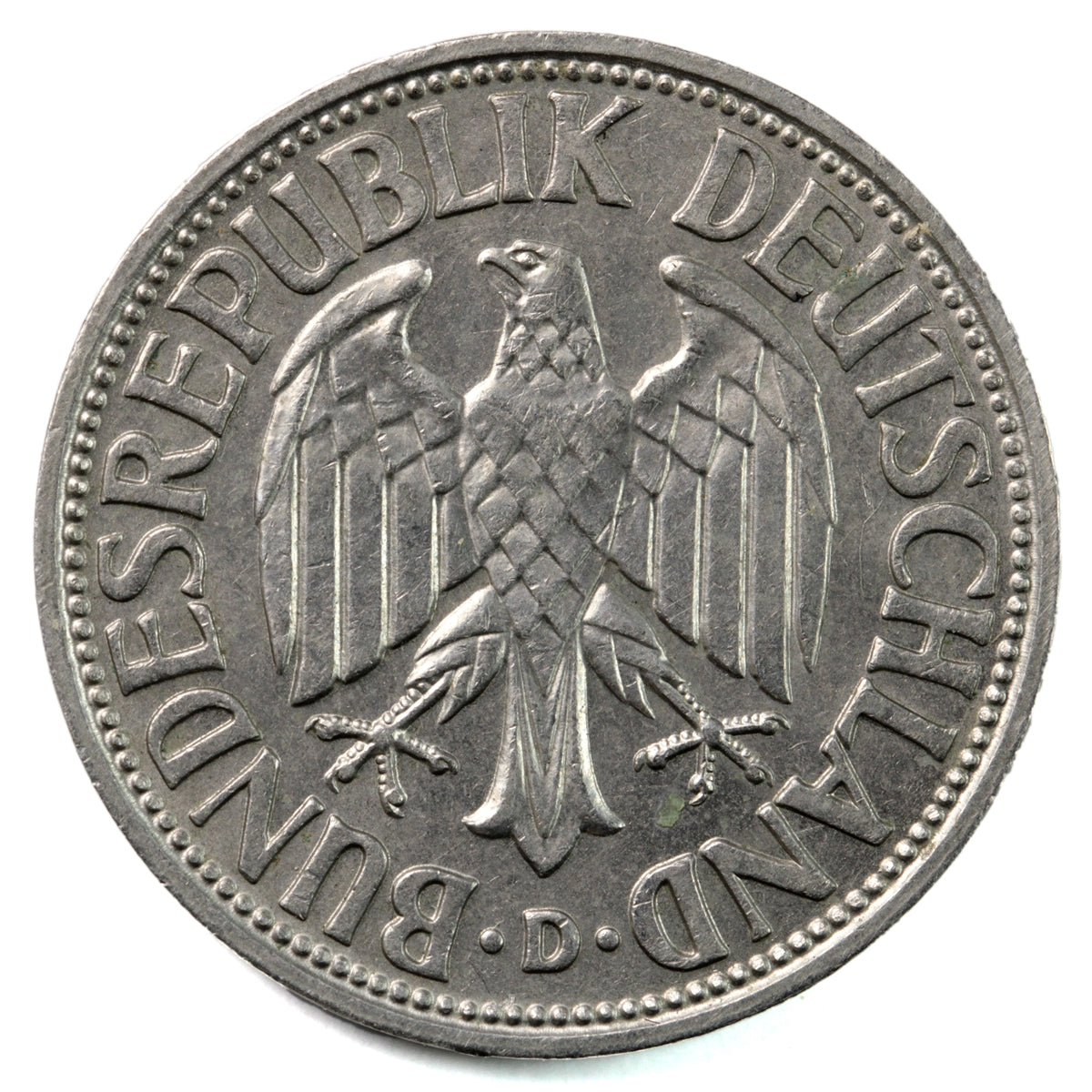 Germany 1964D Mark Uncirculated (MS60) $