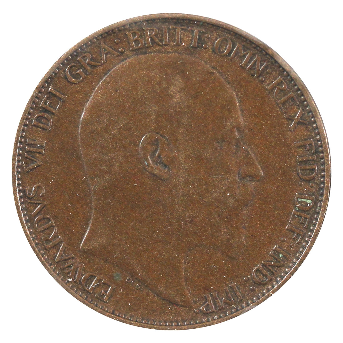 Great Britain 1908 1/2 Penny VF-EF (VF30)
