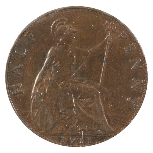 Great Britain 1911 1/2 Penny Extra Fine (EF40)