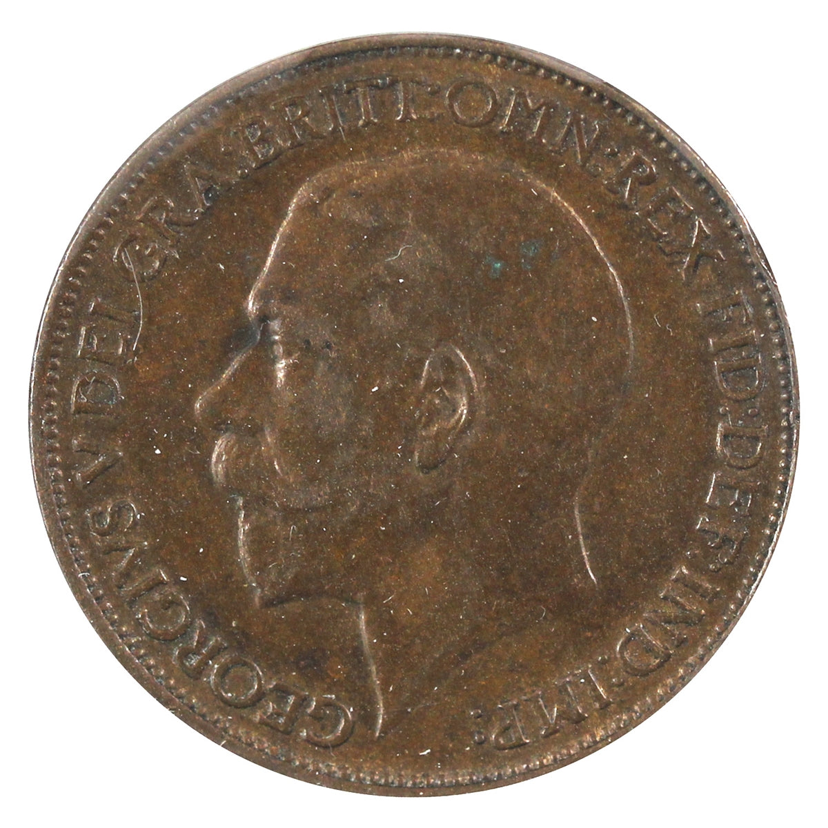 Great Britain 1911 1/2 Penny Extra Fine (EF40)
