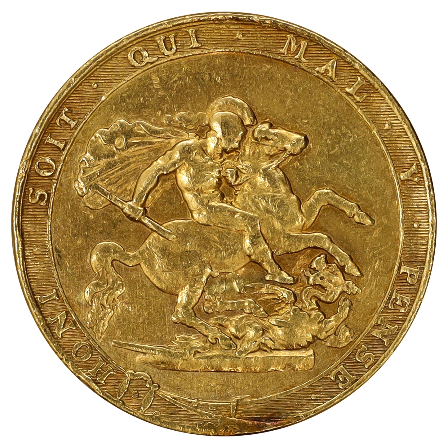 Great Britain 1820 George III Gold Sovereign Extra Fine (EF40)