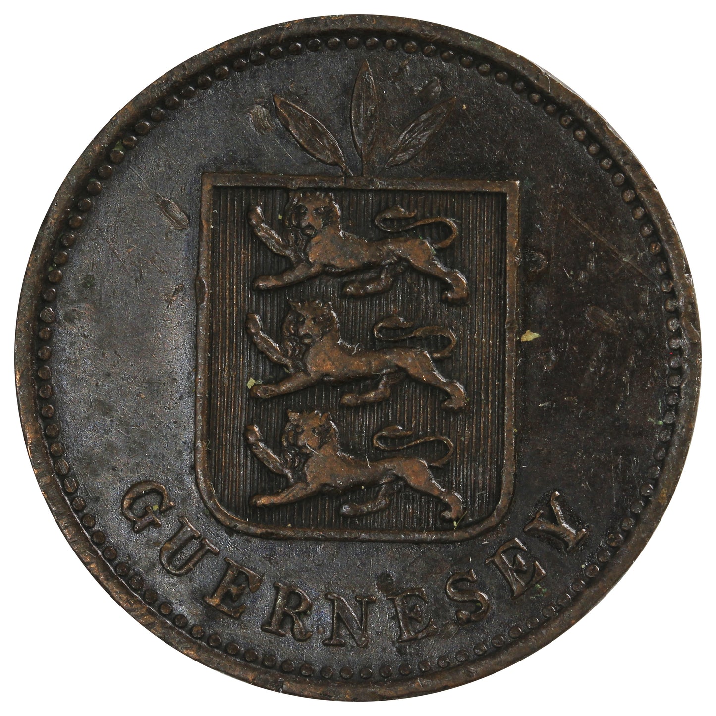 Guernsey 1885H 4 Doubles Extra Fine (EF40)