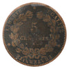 France 1875K 5 Centimes Fine (F12)