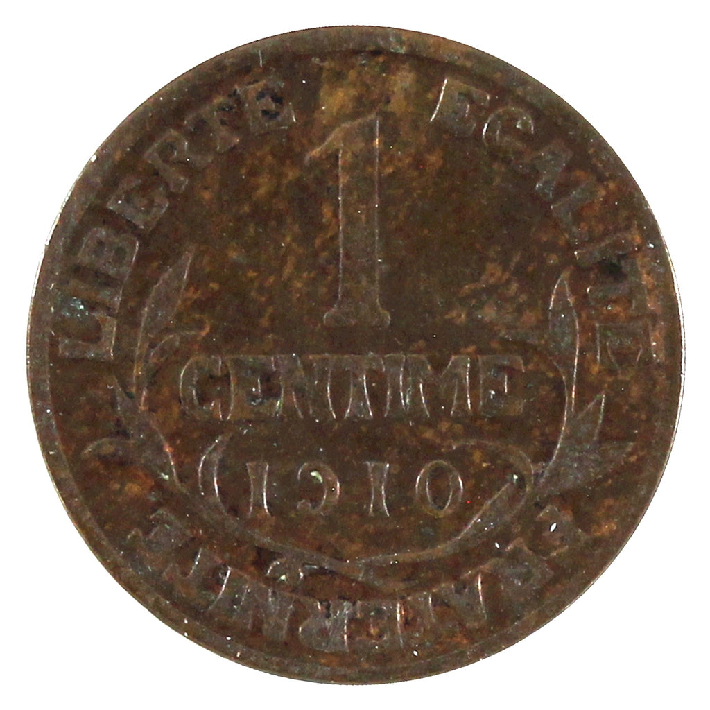 France 1910 Centime VF-EF (VF30)