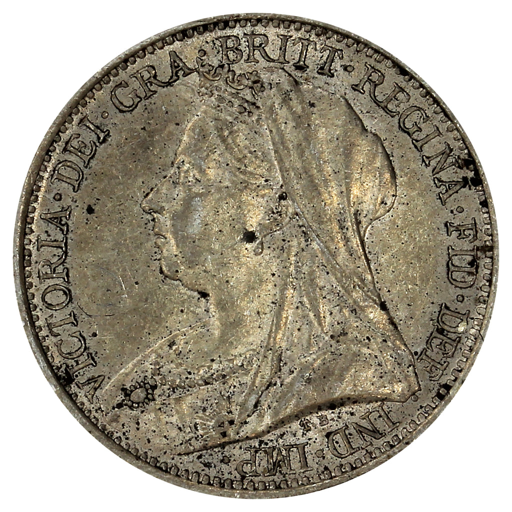 Great Britain 1901 4 Pence Extra Fine (EF40)