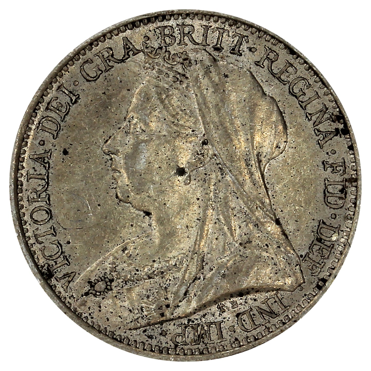 Great Britain 1901 4 Pence Extra Fine (EF40)