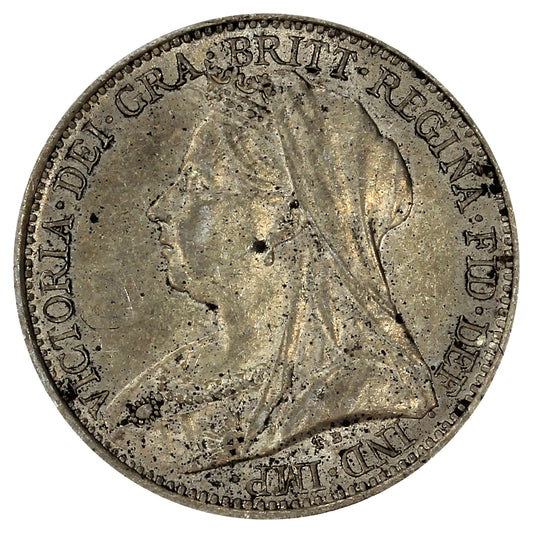 Great Britain 1901 4 Pence Extra Fine (EF40)