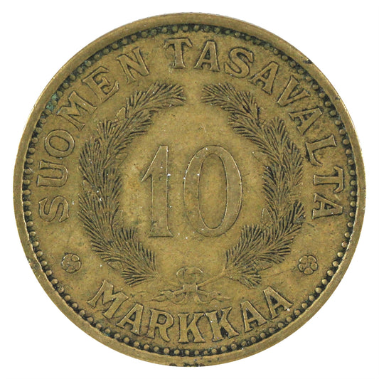Finland 1931S 10 Markkaa Extra Fine (EF40)