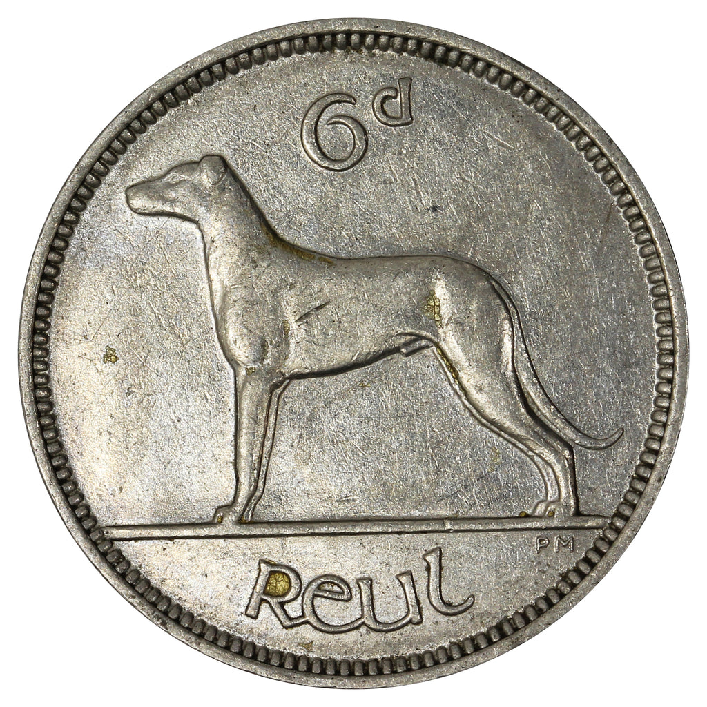 Ireland 1935 6 Pence Extra Fine (EF40)