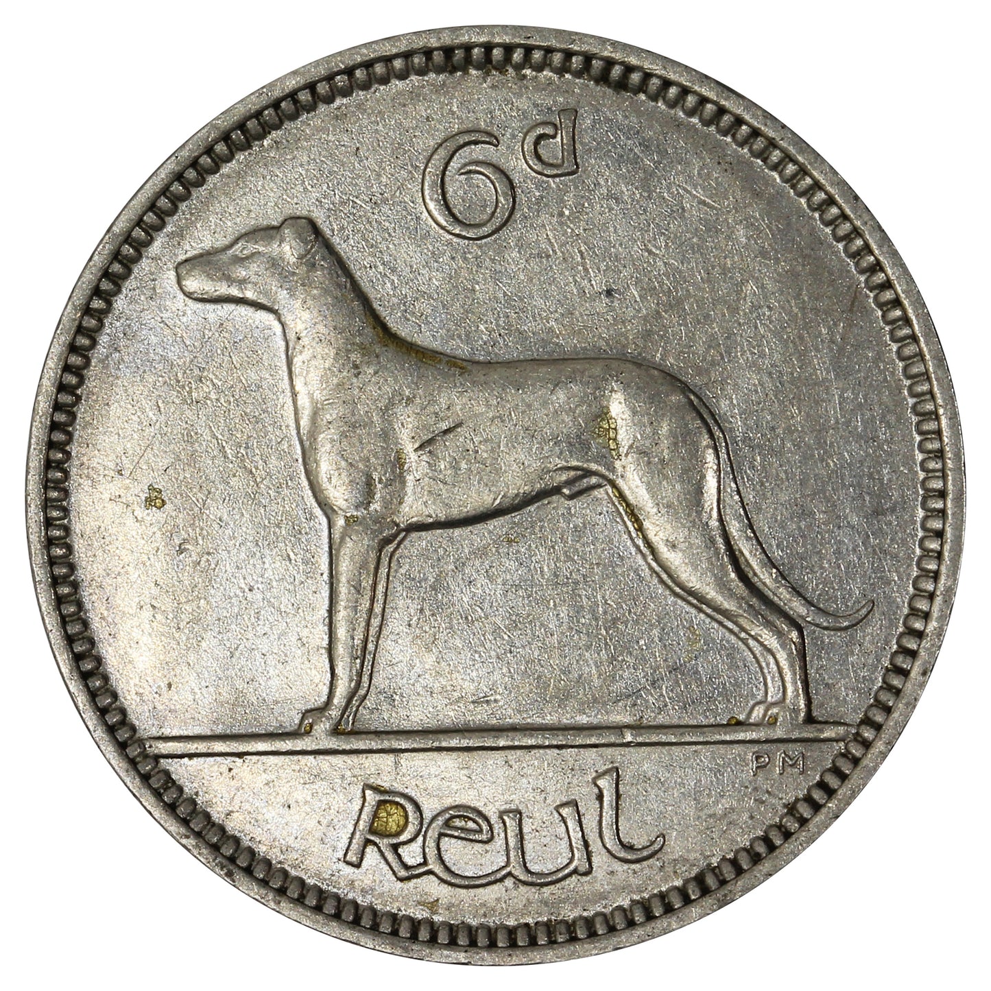 Ireland 1935 6 Pence Extra Fine (EF40)