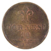 Italy 1859LA Naples 10 Tornesi F-VF (F-15)