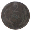 Denmark 1889CS 2 Ore Extra Fine (EF40)