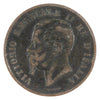Italy 1861M 5 Centesimi Extra Fine (EF-40)