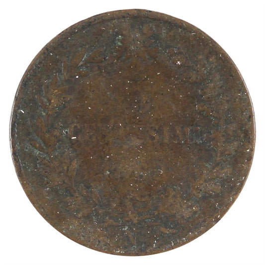 Italy 1862N 5 Centesimi F-VF (F-15)