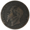Italy 1867OM 10 Centesimi VF-EF (VF30)
