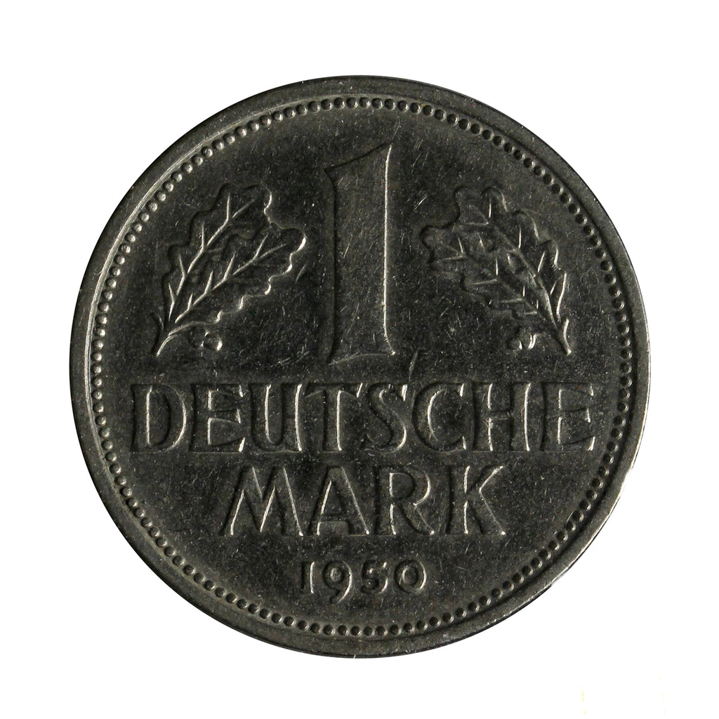 Germany 1950D Mark Extra Fine (EF40)