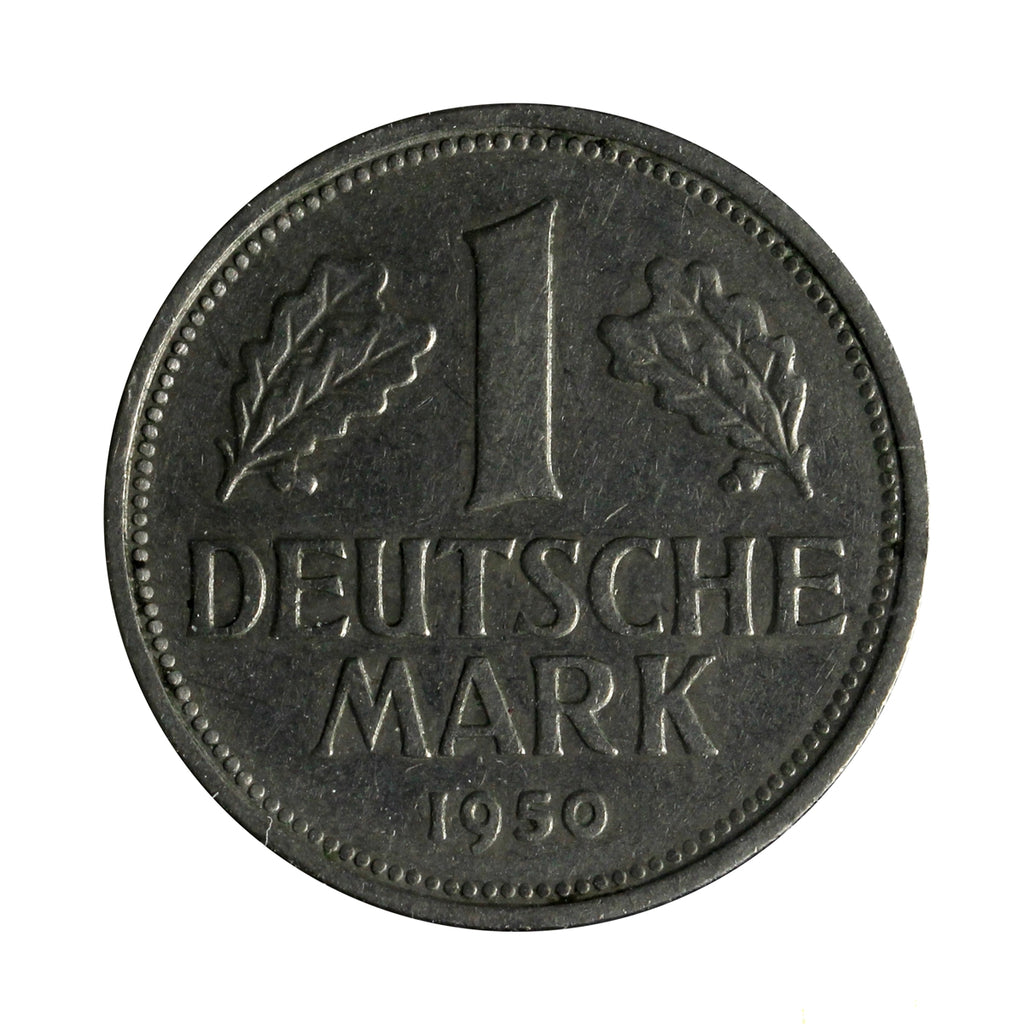 Germany 1950G Mark Extra Fine (EF40)