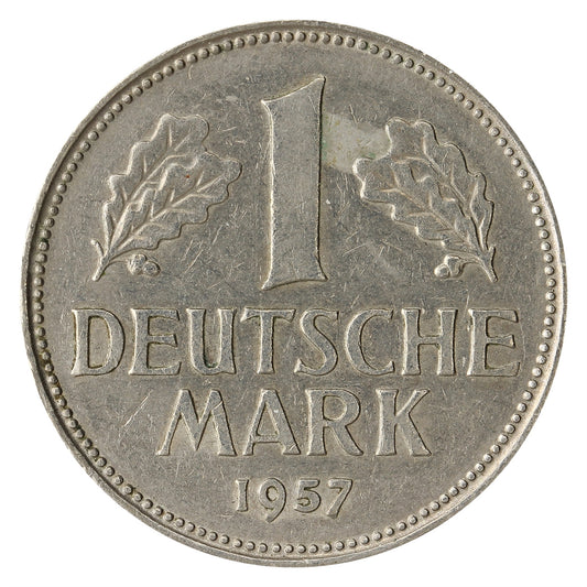 Germany 1957D Mark Extra Fine (EF40) $