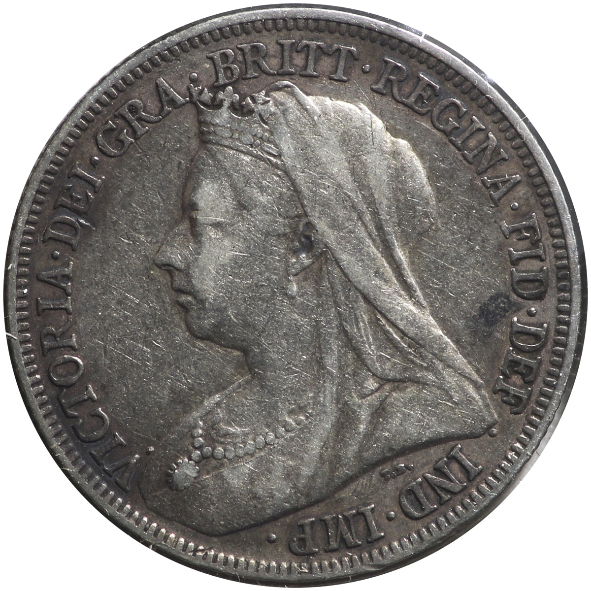 Great Britain 1898 Shilling Very Fine (VF20)