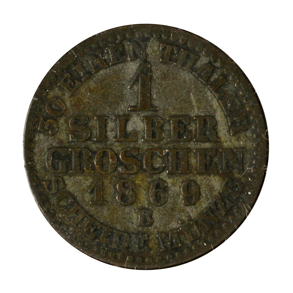 German States 1869B Prussia Groschen VF-EF (VF30)