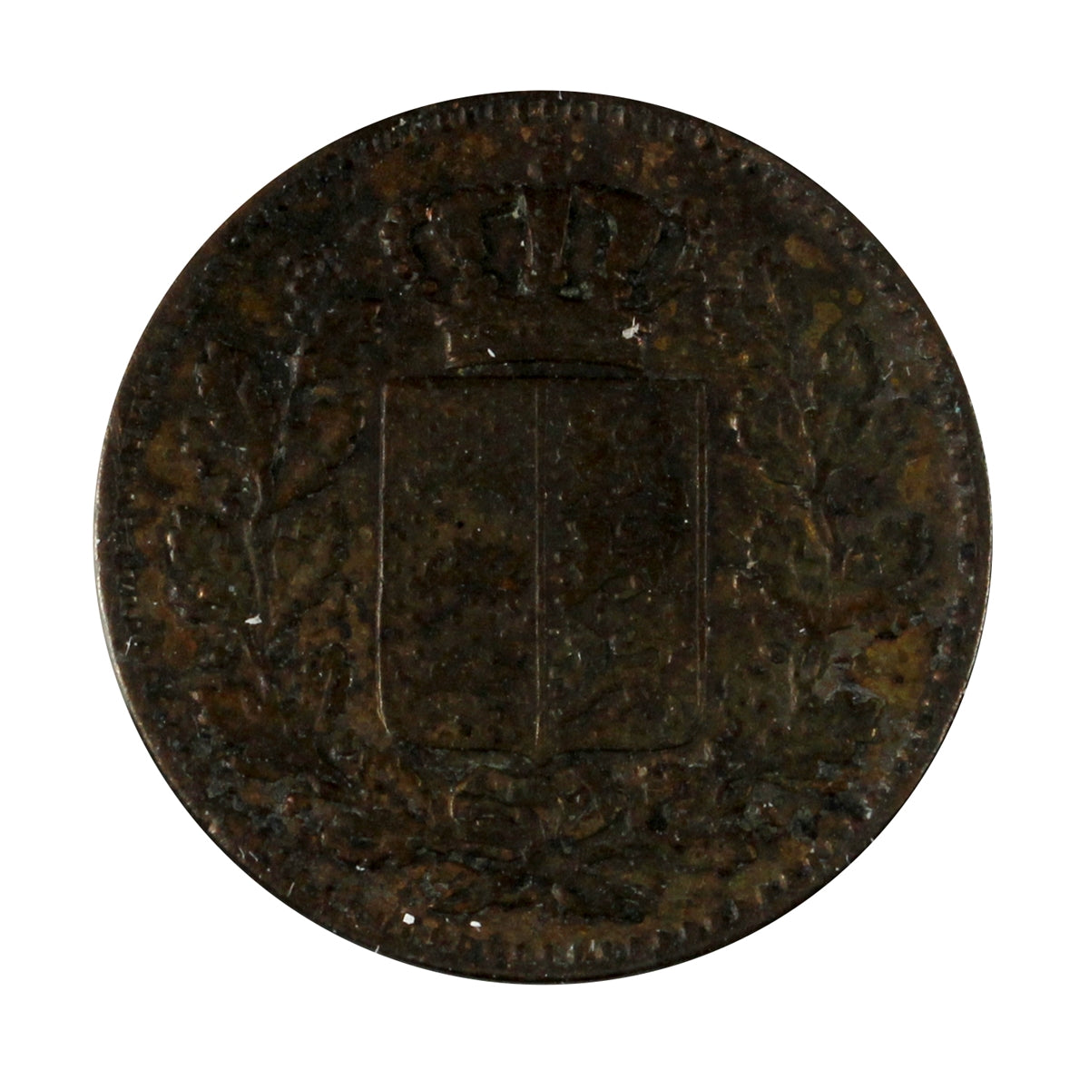 German States 1861 Wurttemberg 1/2 Kreuzer Extra Fine (EF40)