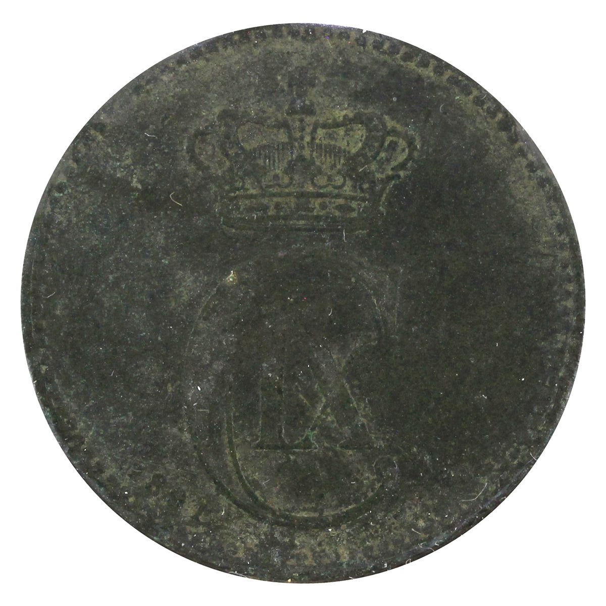 Denmark 1891CS 5 Ore VF-EF (VF30)