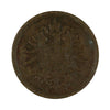 German Empire 1889A Pfennig Extra Fine (EF40)