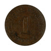 German Empire 1893D Pfennig Extra Fine (EF40)