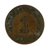 German Empire 1895E Pfennig Very Fine (VF20)
