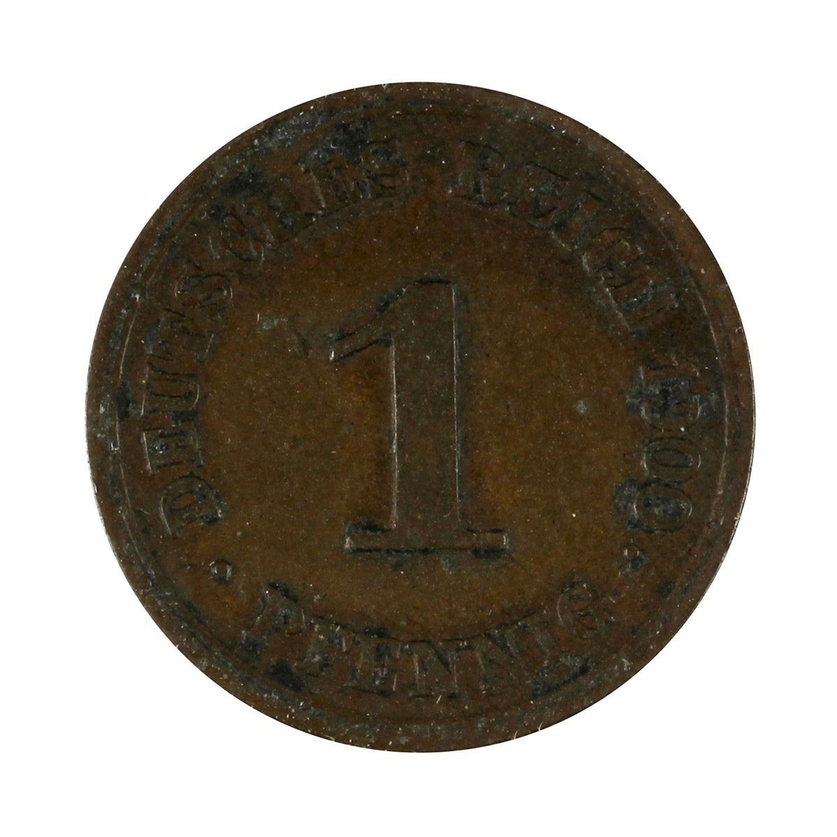 German Empire 1900G Pfennig VF-EF (VF30)