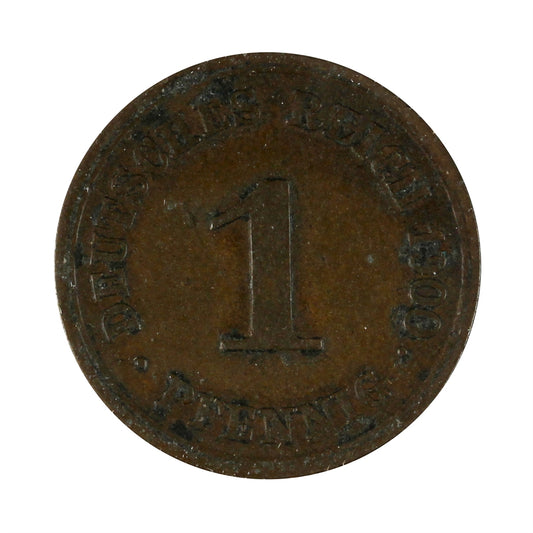 German Empire 1900G Pfennig VF-EF (VF30)