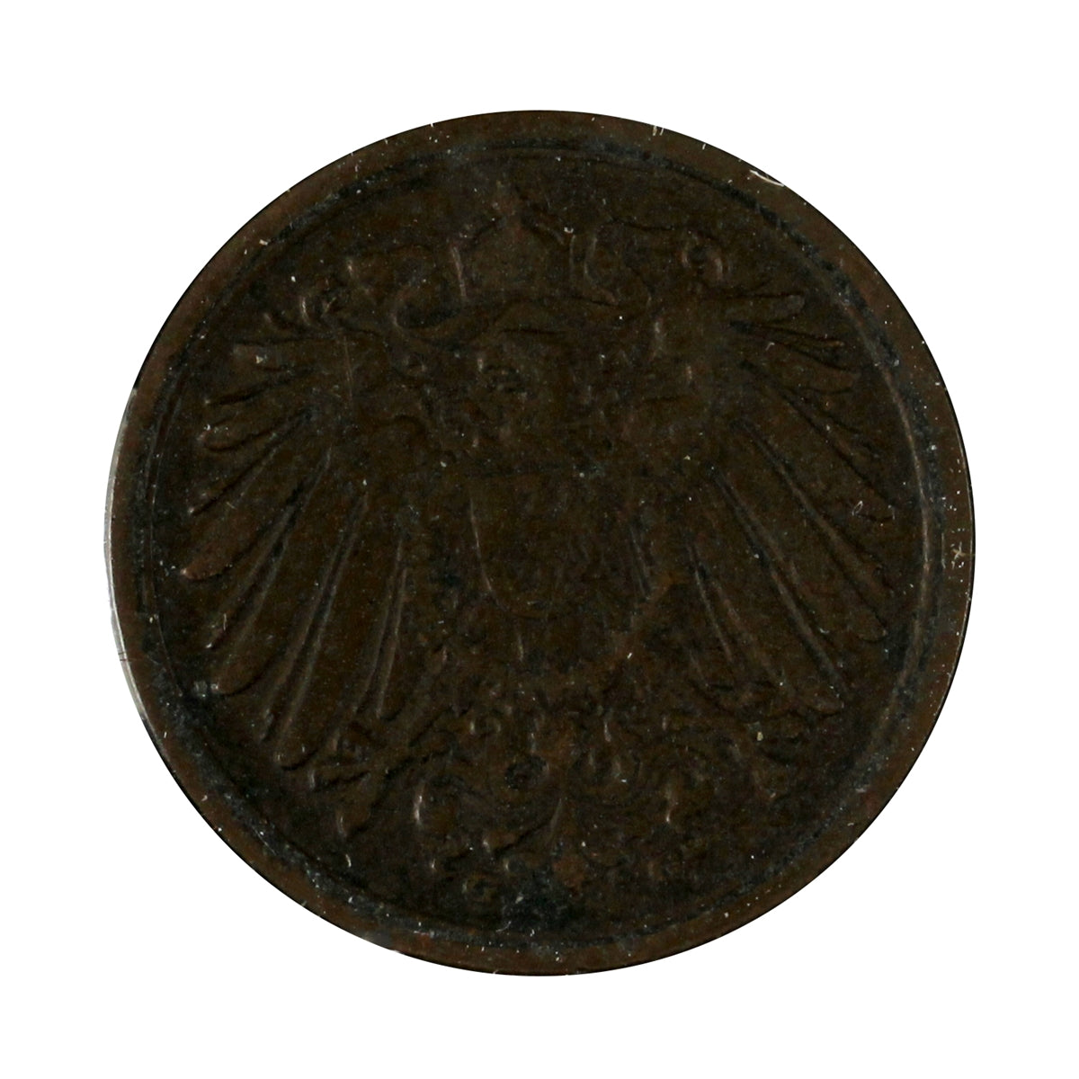 German Empire 1900G Pfennig VF-EF (VF30)