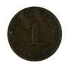 German Empire 1910J Pfennig Extra Fine (EF40)