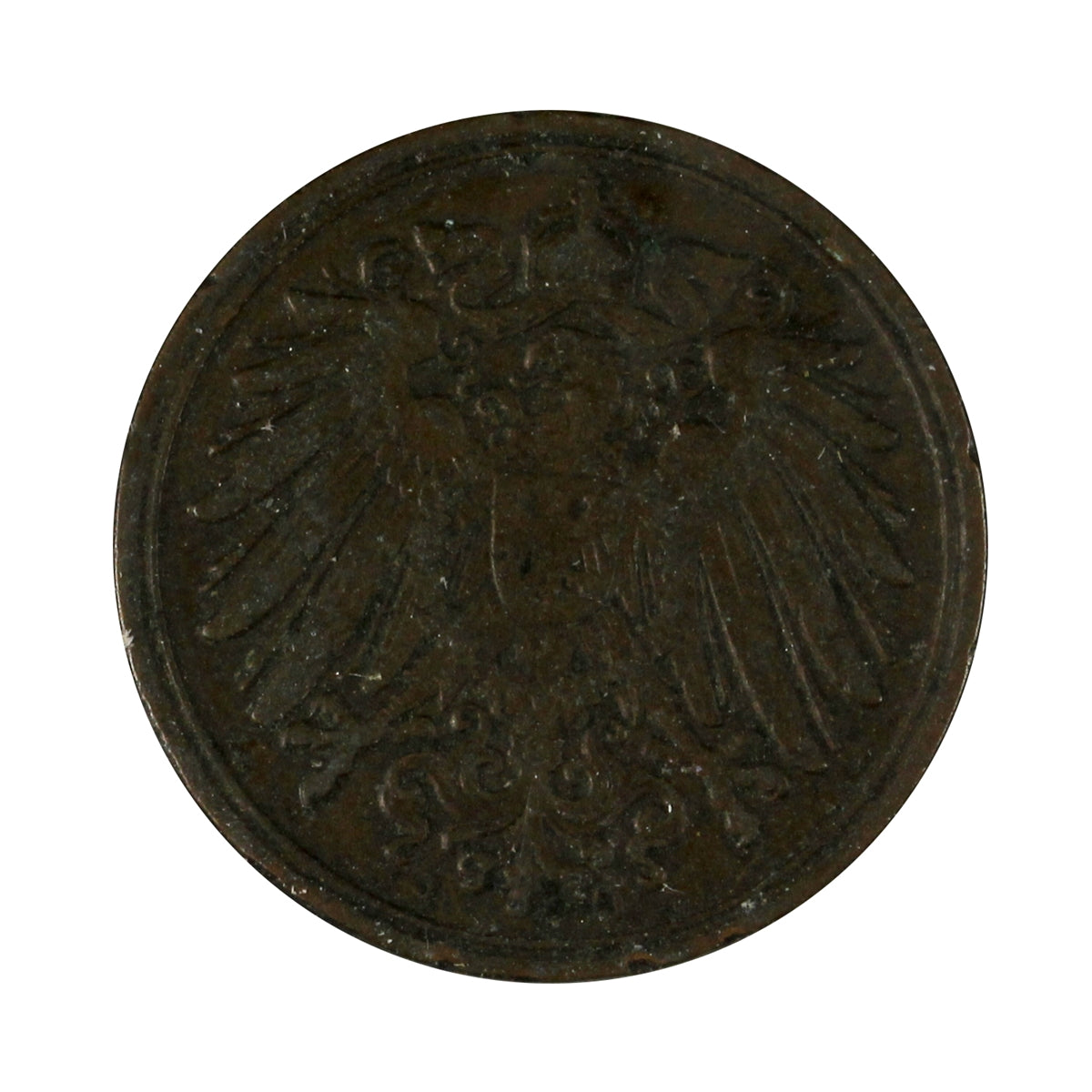 German Empire 1910J Pfennig Extra Fine (EF40)