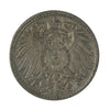 German Empire 1908J 5 Pfennig Extra Fine (EF40)