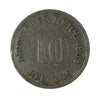 German Empire 1902G 10 Pfennig Very Fine (VF20)