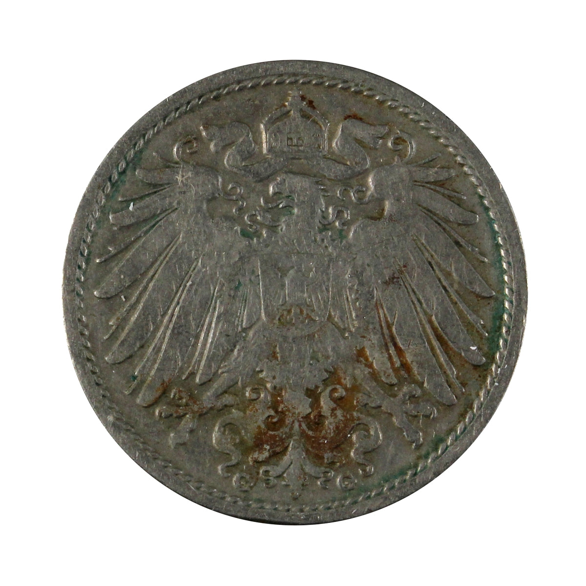 German Empire 1902G 10 Pfennig Very Fine (VF20)
