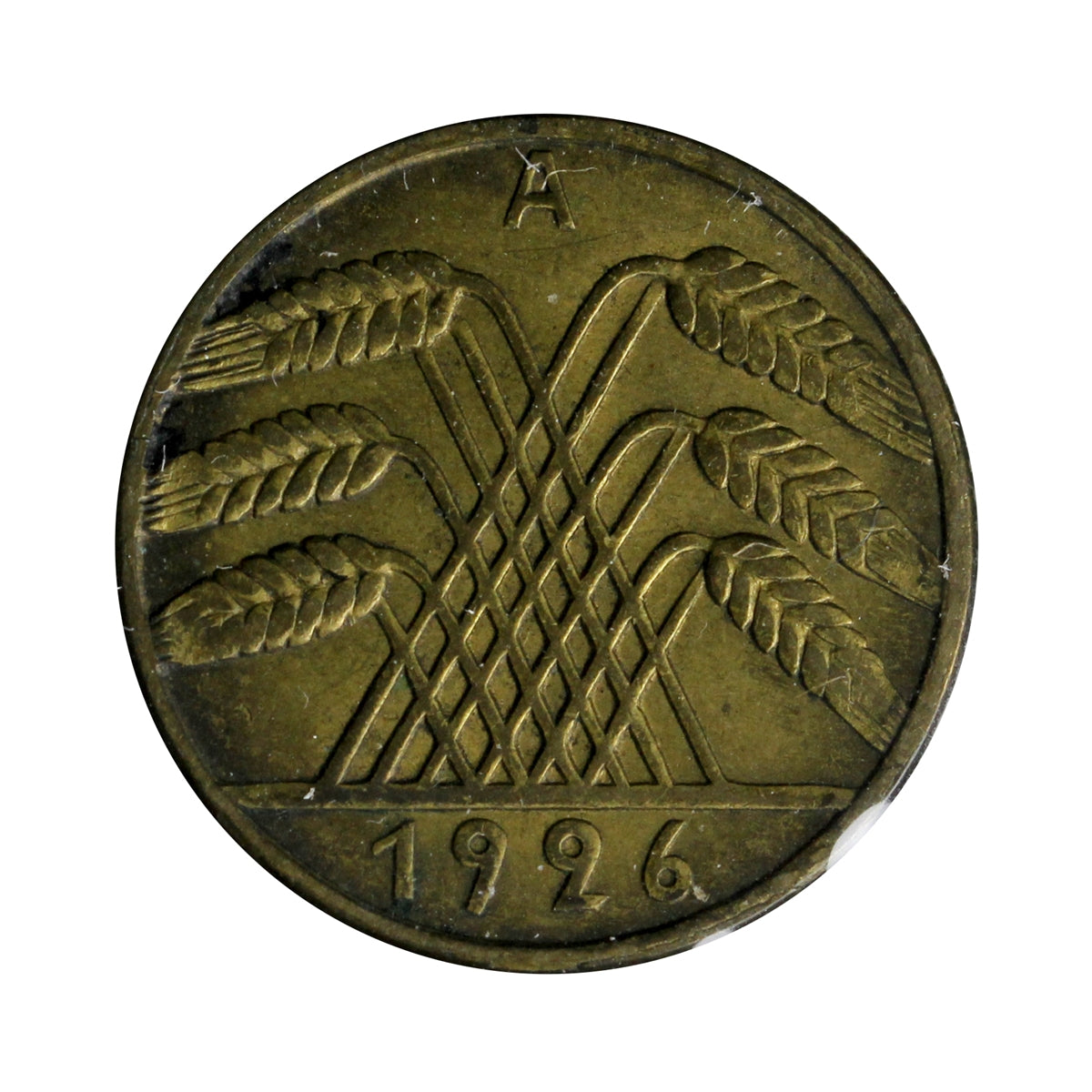 German Weimar Republic 1926A 10 Pfennig Extra Fine (EF40)