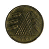 German Weimar Republic 1929A 10 Pfennig Almost Uncirculated (AU50)
